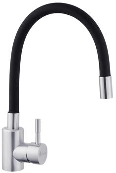 Смеситель-кран кухонный Agua Acero-INOX035NS-1 (без гибкой подводки)
