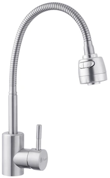 Смеситель-кран кухонный Agua Acero-INOX035-2 (без гибкой подводки)