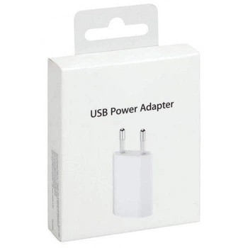 Блок питания 5W USB Power Adapter сетевое зарядное устройство для iPhone