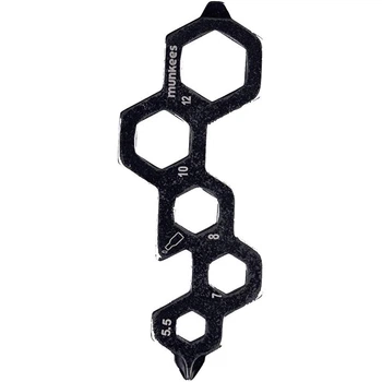 Брелок-мультиинструмент Munkees Tool Caterpillar black (2539-BK)