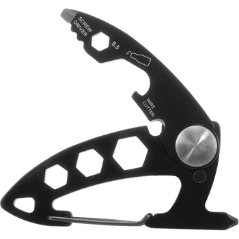 Брелок-мультиинструмент Munkees 9-function Card Tool black (2533-BK)