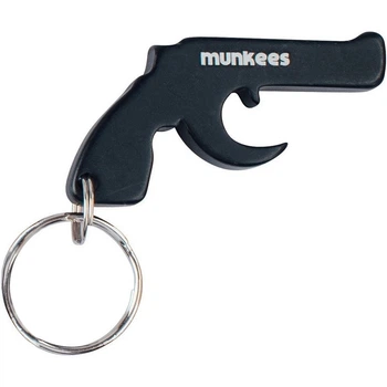 Брелок-открывашка Munkees Gun black (3470-BK)