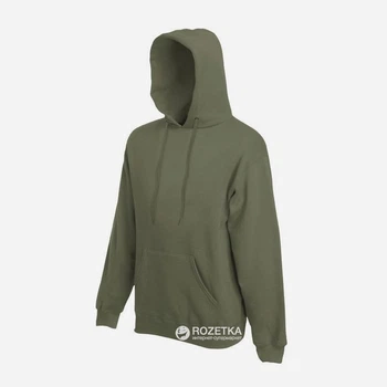 Худи мужское Fruit of the loom Hooded Sweat 062208059 XL Оливковое (5000000003051)