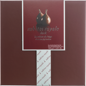 Инжир в темном шоколаде Rabitos Royale 142 г (8421364000710)