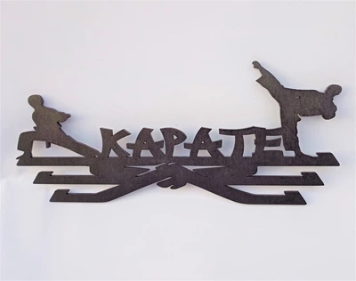 Медальниця карате 37*14 см