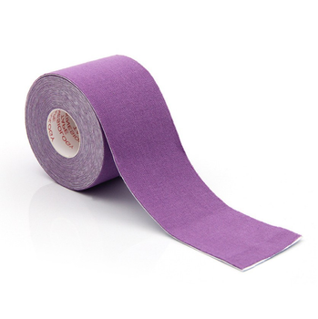 Кинезио тейп Kinesiology tape 5 см х 5 м фиолетовый
