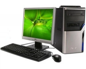 Компьютер в сборе, Intel Core i7 2600, 8 потоков, RAM отсутствует, HDD отсутствует, монитор 19" Б/У