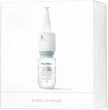 Serum do włosów Goldwell DSN Ultra Volume zwiększające objętość cienkich włosów 12 x 18 ml (4021609061991)