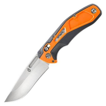 Нож складной, мультитул, Gerber Randy Newberg (длина: 226мм, 2 лезвия), оранжевый