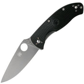 Нож складной Spyderco Tenacious (длина: 197мм, лезвие: 86мм), черный FRN