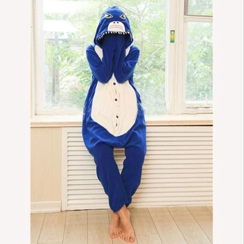 Піжама Кігурумі Сліп Для Хлопчиків Kigurumi Акула Синій 175-182 см. (1064/2)