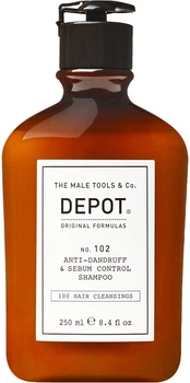 Шампунь себорегулювальний та від лупи Depot 102 Anti-Dandruff & Sebum Control Shampoo 250 мл (8032274060765/8032274151166)