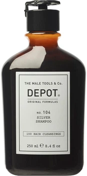 Шампунь для седых и светлых волос Depot No.104 Silver Shampoo 250 мл (8032274011040)