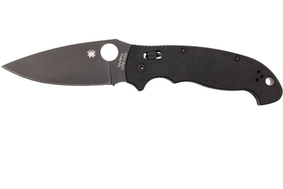 Карманный нож Spyderco Manix 2 XL Black Blade, S30V (87.12.13)