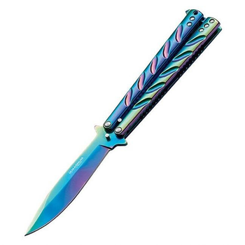 Карманный нож Boker Magnum Balisong Rainbow (06EX401)
