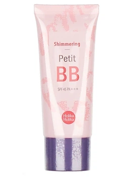 ББ крем с жемчужной пудрой Holika Holika Petit BB Shimmering SPF 45 PA++ 30 мл (8806334355586)