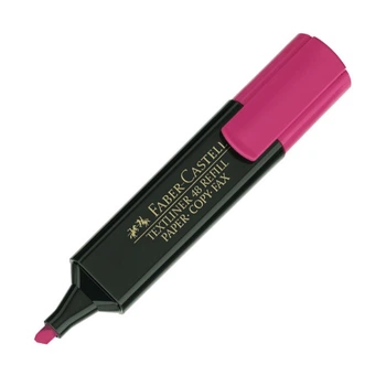 Маркер текстовый 154828 TEXTLINER, розовый Faber Castell /10 /