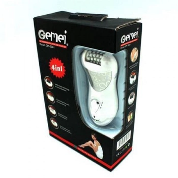 Женский эпилятор-триммер Gemei GM-3061 с бритвенной насадкой