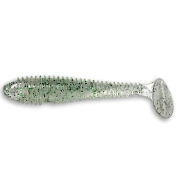 Виброхвост Crazy Fish Vibro fat 2.8" 7,1 см сіро-зелений риба 5шт (1-71-7-2)