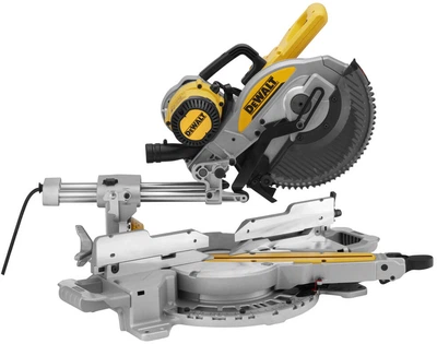 Пила торцовочная с протяжкой DeWalt сетевая 1675 Вт (DWS727)