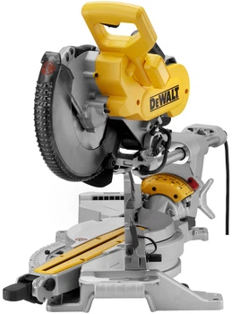 Пила торцювальна з протяжкою DeWalt мережева 1675 Вт DWS727 (5035048707159)