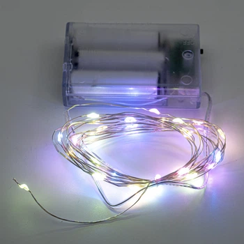 Декоративна гірлянда BERGER 2105-B-30 Multicolor 30 LED Різнокольоровий 3 м 1 режим 3 x AA