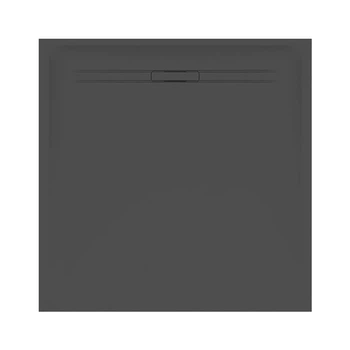 Душевой поддон Geberit Sestra 80 х 80 х h4 см, графит/структурированный 550.270.00.2