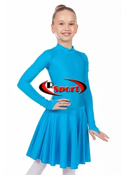 Платье для танцев бейсик RSport GM070031 76 (146-152см) Бирюзовый