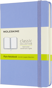 Нотатник Moleskine Classic 9 x 14 см 192 сторінки без лініювання Блакитний (8056420850802)