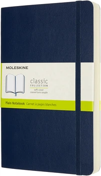 Записная книга Moleskine Classic Expanded 13 х 21 см 400 страниц без линовки Сапфир Мягкая обложка (8053853606266)