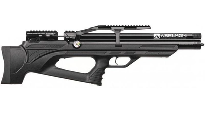 1003770 Пневматична Редукторна гвинтівка PCP Aselkon MX10-S Black