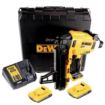 Аккумуляторный гвоздезабиватель DeWALT DCN890D2 + 2 АКБ 18 В / 2 Ач+ ЗУ DCB115 + Кейс (DCN890D2)