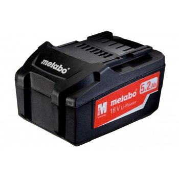 Аккумулятор Metabo Li-Power 18 В 5.2 Ач (625592000)