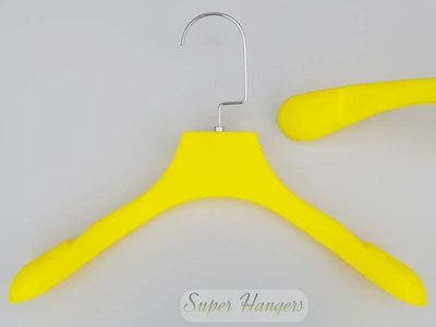 Дитячі плечики вішалки Hanger CM309 32 см жовті пластмасові