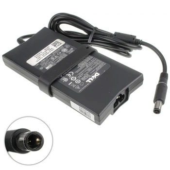 Блок питания для ноутбука DELL SLIM 19.5V, 4.62A, 90W, 7.4*5.0-PIN, Black (без кабеля) (0J62H3) (2229470)