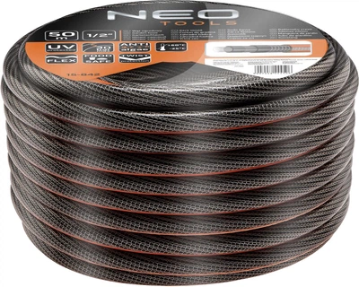 Шланг садовий NEO Tools Professional 1/2" 50 м 6 шарів (5907558444506)