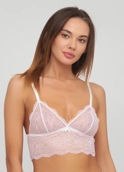 Бюстье Maisa Laure 3308 S бело-розовый (LR30803S1)