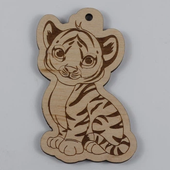 Елочная игрушка EkoDar Новогодняя игрушка тигренок 1 (01012070)