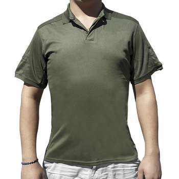 Чоловіча футболка Lesko A817 Green S формений тактична з коротким рукавом (F_4855-15835)