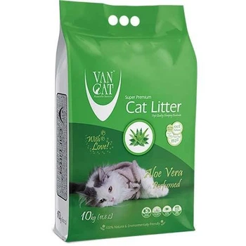 VanCat AloeVera бентонітовий наповнювач для туалету, 10 кг