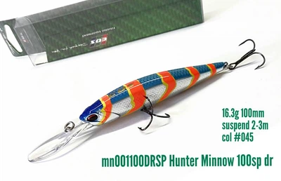 Троллинговый воблер EOS Hunter minnow 100 sp dr цвет 045