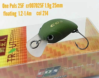 Воблер EOS One Puls 25F цвет 214