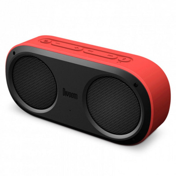 Портативная беспроводная Bluetooth колонка-павербанк DIVOOM Airbeat-20 Красно-черный