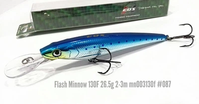 Троллинговый воблер EOS Flash minnow 130F цвет 087