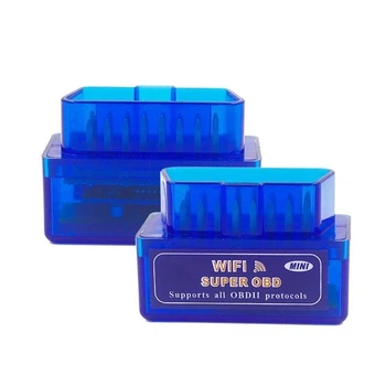 Диагностический автомобильный сканер WIFI SUPER OBD ELM 327 v1.5 для IOS, Android