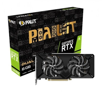 GF RTX 2060 Super 8GB GDDR6 Dual Palit (NE6206S018P2-1160A-1)