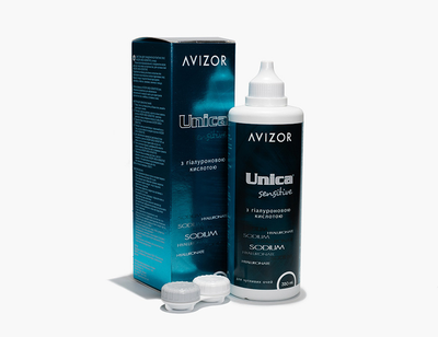 Раствор для контактных линз Avizor Unica Sensitive 350 мл