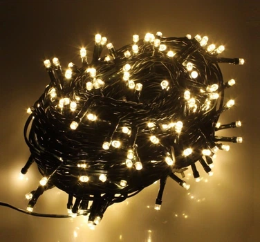 Гирлянда светодиодная NY 100 LED Six Corner 9м 8мм Warm White