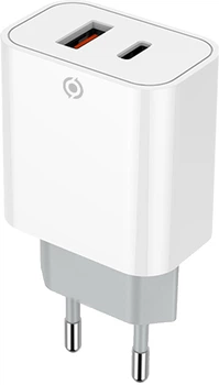 Мережевий зарядний пристрій Piko TC-PD202 USB Type-C White (1283126515132)
