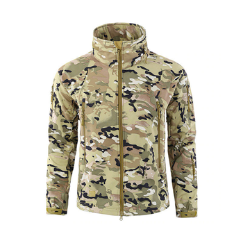 Тактическая куртка № 2 Lesko A012 Camouflage CP S камуфляж для военных (K/OPT2-5127-27086)